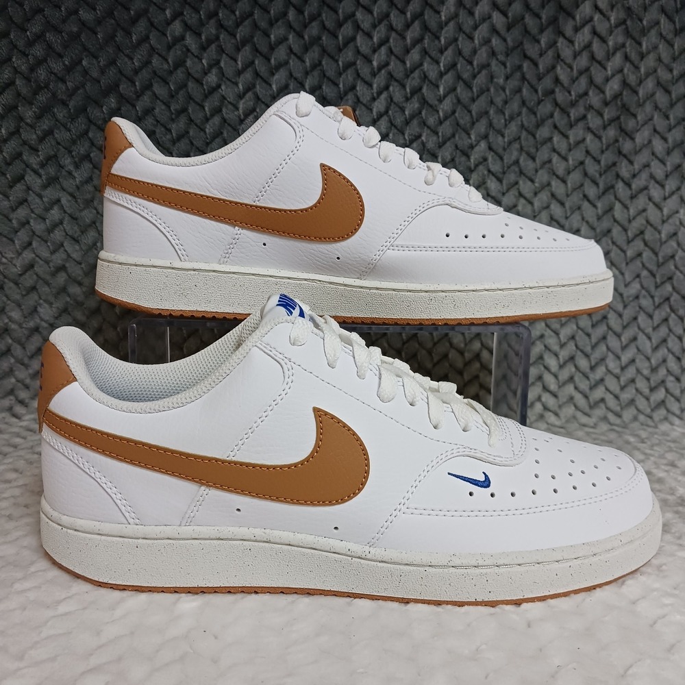 Nike Court Vision Low Next Nature Women's Sneakers Shoes White Flax Size 10.5